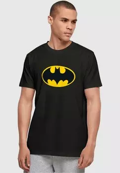 Футболка с принтом Dc Originals Batman Logo Basic ABSOLUTE CULT, черный