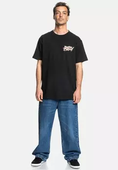 Футболка с принтом DC Shoes, черный