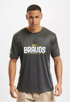 Футболка с принтом DEF, черный