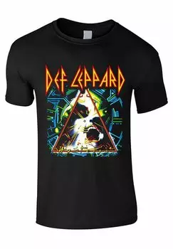 Футболка с принтом DEF LEPPARD HYSTERIA rockshirts, цвет black