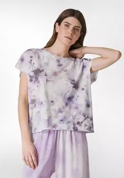 Футболка с принтом Deha, фиолетовый