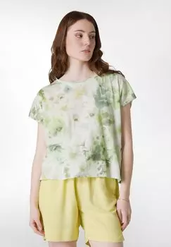 Футболка с принтом Deha, зеленый