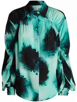 Футболка с принтом Del Core, зеленый