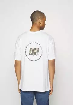 Футболка с принтом Denim Project, белый