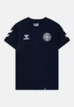 Футболка с принтом DENMARK DBU TRAVEL KIDS UNISEX Hummel, синий