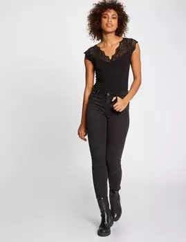 Футболка с принтом DENO Morgan, цвет noir