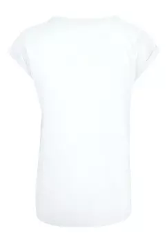 Футболка с принтом DEPRESSO EXTENDED SHOULDER TEE Mister Tee, молочный