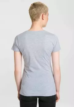 Футболка с принтом DER KLEINE MAULWURF LOGOSHIRT, серый