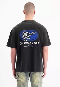 Футболка с принтом DESERT RACE Black Bananas, черный