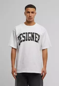 Футболка с принтом DESIGNER Market, белый