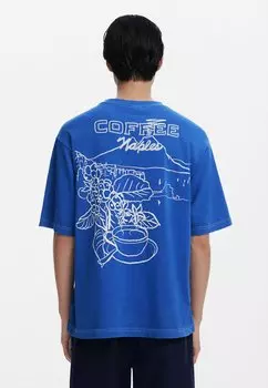 Футболка с принтом Desigual, белый