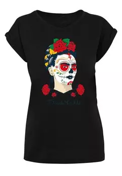 Футболка с принтом DIA DE LOS MUERTOS Merchcode, цвет black