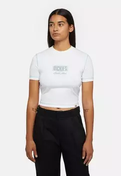 Футболка с принтом Dickies, белый