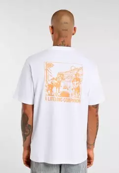 Футболка с принтом Dickies, белый