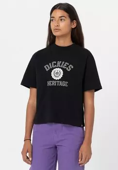 Футболка с принтом Dickies, черный