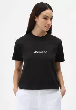 Футболка с принтом Dickies, черный