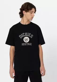 Футболка с принтом Dickies, черный