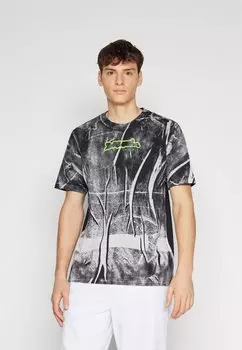 Футболка с принтом Diesel, белый