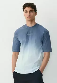 Футболка с принтом DIP DYE GRAPHIC Next, синий