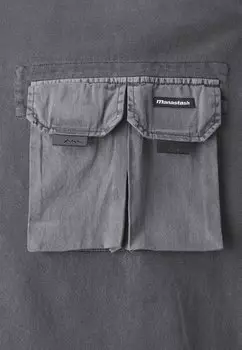 Футболка с принтом Disarmed Tee Unisex Manastash, черная