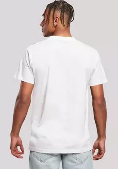 Футболка с принтом DISNEY ALADDIN CAVE OF WONDERS AND DISNEY ROUND NECK F4NT4STIC, белый