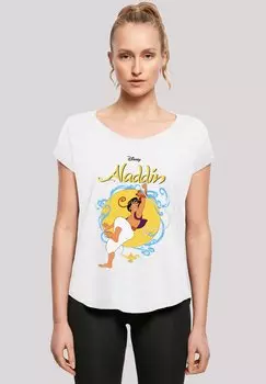 Футболка с принтом DISNEY ALADDIN F4NT4STIC, белый