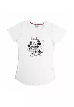 Футболка с принтом Disney, белый