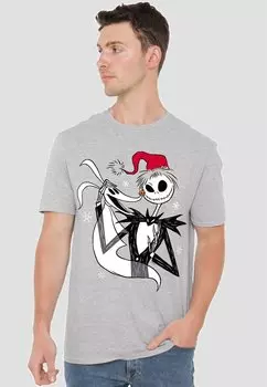 Футболка с принтом DISNEY Disney, серый