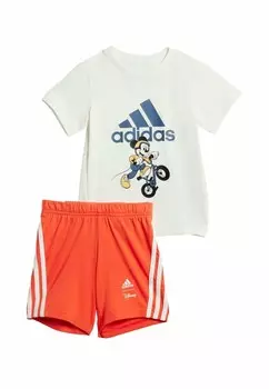 Футболка с принтом DISNEY MICKEY MOUSE adidas Performance, белый