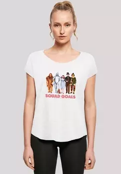 Футболка с принтом DISNEY WIZARD OF OZ SQUAD GOALS F4NT4STIC, белый