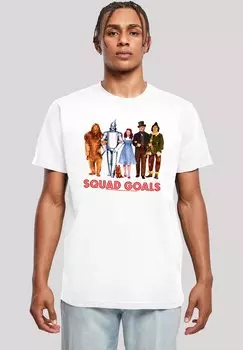 Футболка с принтом DISNEY WIZARD OF OZ SQUAD GOALS F4NT4STIC, белый