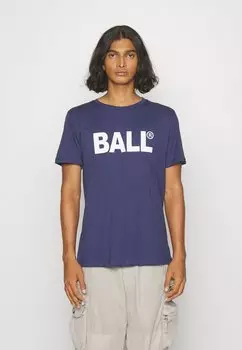 Футболка с принтом ДЛИННАЯ ФУТБОЛКА УНИСЕКС BALL, океан