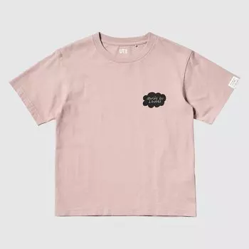 Футболка UT Archive Louvre UNIQLO, светло-бежевый