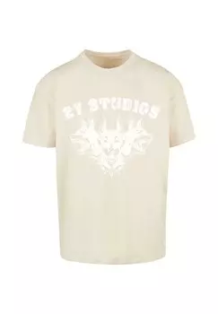 Футболка с принтом DOBERMANN 2Y Studios, песочный