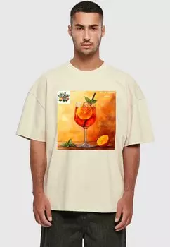 Футболка с принтом DOLCE VITA APEROL SPRITZ TEE 2Y Studios, песочный