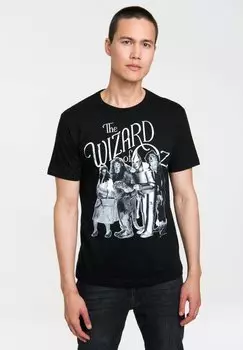 Футболка с принтом DOROTHY AND FRIENDS LOGOSHIRT, цвет schwarz