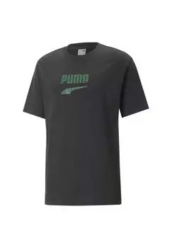 Футболка с принтом DOWNTOWN LOGO GRAPHIC Puma, черный