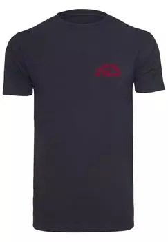 Футболка с принтом Dream Dner Mister Tee, темно-синяя