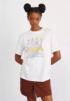 Футболка с принтом DREAMERS Roxy, цвет white