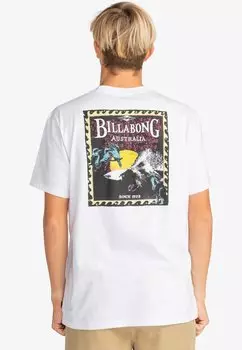 Футболка с принтом Dreamy Place Ss Billabong, белый