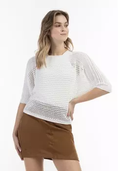 Футболка с принтом DreiMaster, белый