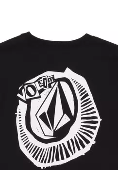 Футболка с принтом DRIFT OUT Volcom, черный