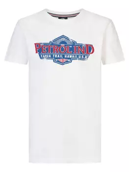 Футболка с принтом driftwave Petrol Industries, белый