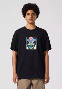 Футболка с принтом DROID PASTEL UNISEX Former, черный