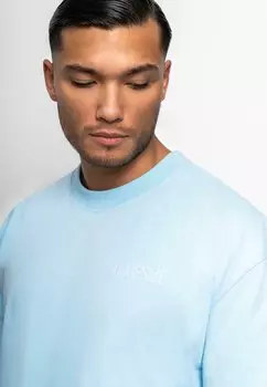 Футболка с принтом Dropsize, нежно-голубой