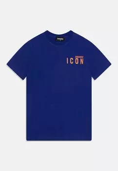 Футболка с принтом Dsquared2, цвет blue