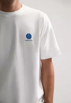 Футболка с принтом Dstrezzed, белый