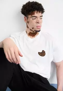 Футболка с принтом DUCKS Carhartt WIP, белый