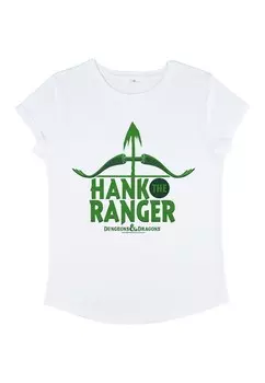 Футболка с принтом DUNGEONS & DRAGONS HANK RANGER Henry Tiger, белый