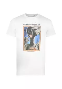 Футболка с принтом E.T -ADVENTURE Cotton Soul, белый
